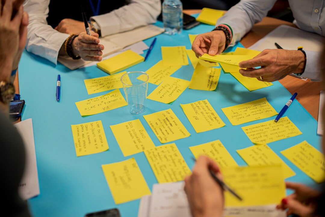 editorial team planning