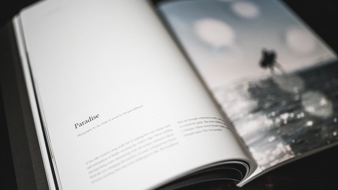 artistic editorial layout