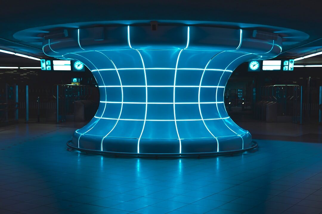 futuristic news design